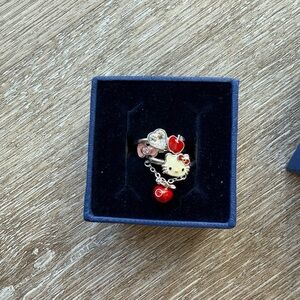 50th Anniversary Swarovski × SANRIO Hello Kitty 3-Ring Stackable Set